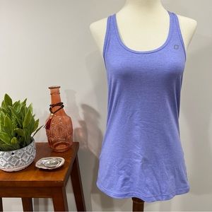 Lorna Jane Periwinkle Racerback Tank Top | size small